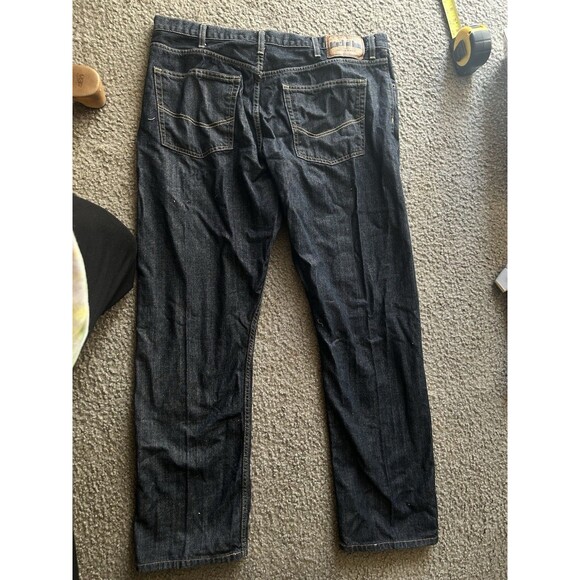 Tommy Hilfiger Straight Fit jeans Denim Sz 38x32 Blue Jean - Picture 7 of 9